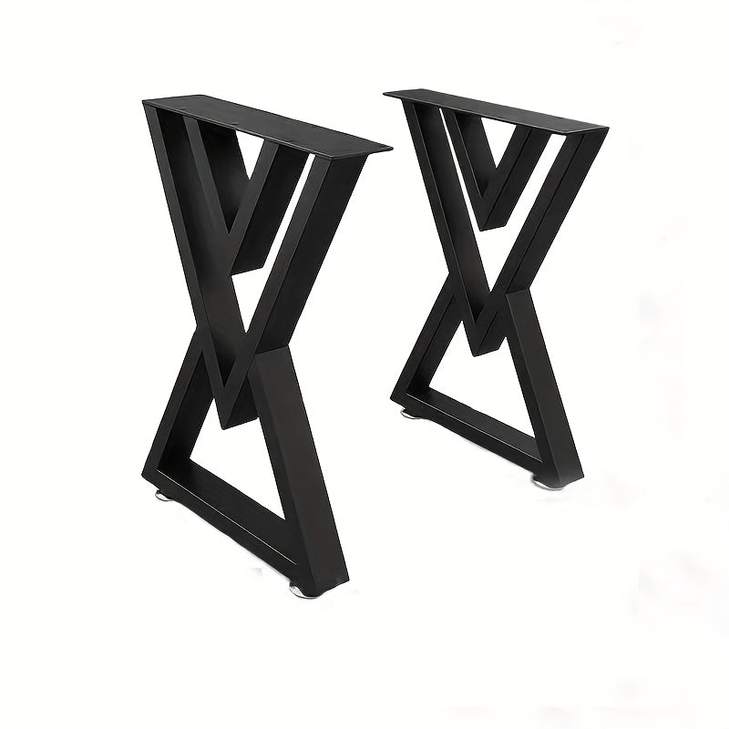 16-Inch Heavy-Duty Coffee Table Legs - Metal Frame with Wooden Top Option, DIY Bench Legs (No Boards Included) - Perfect for Home and Office Furniture, Furniture Legs