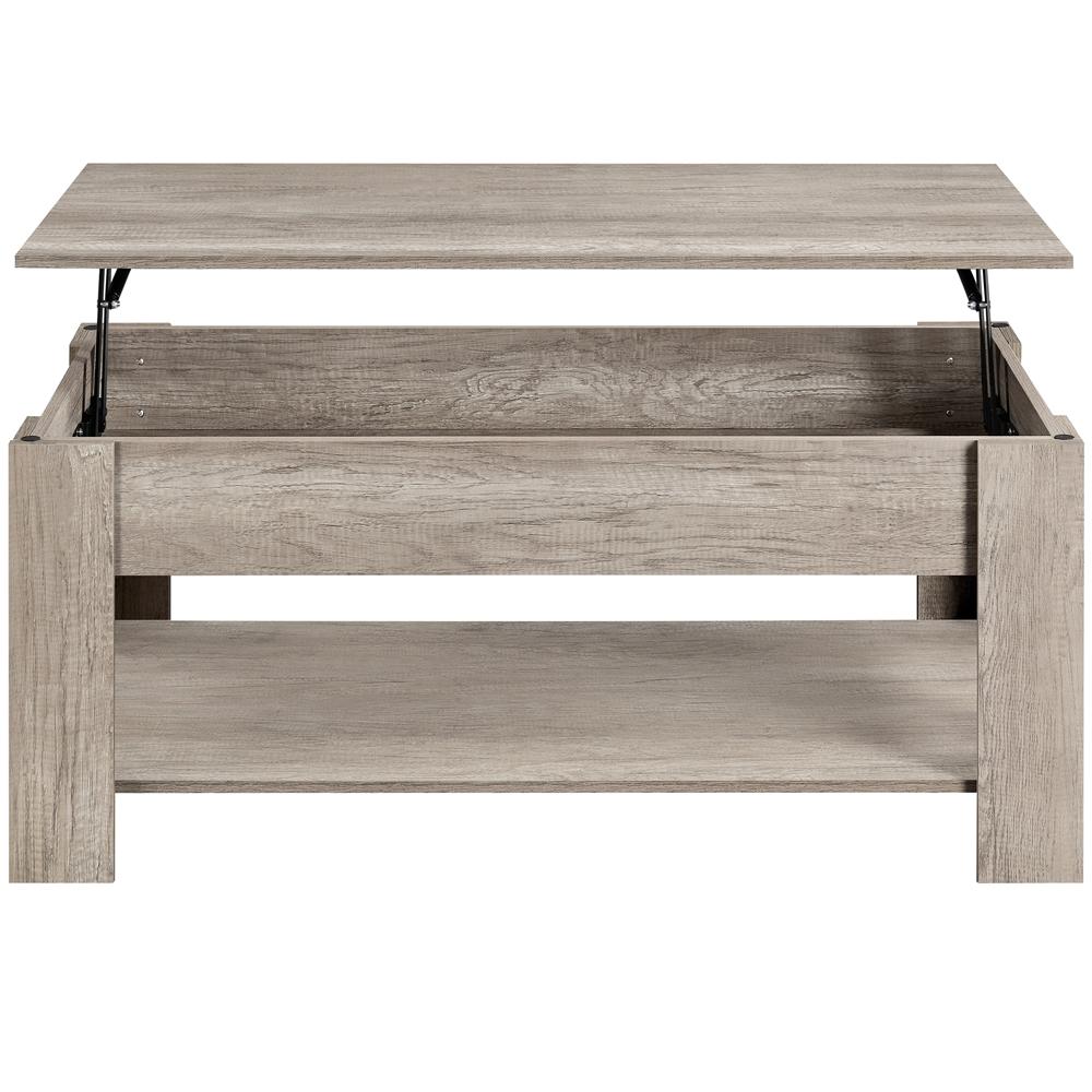 Costoffs Lift-Top Coffee Table for Living Room with Lower Shelf and Lift-Top Surface