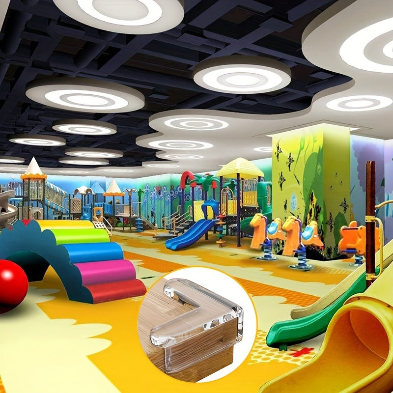 10-Pack Silicone Table Corner Guards - Thick Safety Pads for Glass Coffee Tables, Latex-Free Furniture Protection Covers