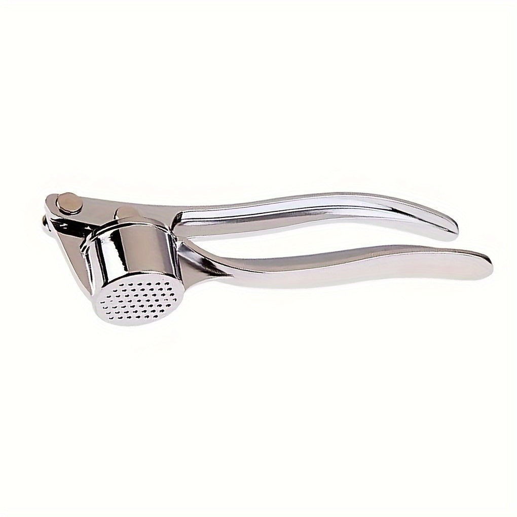 KITEOAGE Stainless Steel Garlic Press - Multifunctional, Washable Crusher & Chopper for Garlic and Ginger, Essential Kitchen Gadget