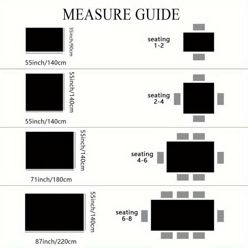 1pc Geometric Pattern Tablecloth - Stain Resistant, Waterproof Polyester Cover for Kitchen, Restaurant, Festival, Party | Easy to Clean & Durable Rectangular Table Decor, Party Table Covering | Modern Table Setting | Durable