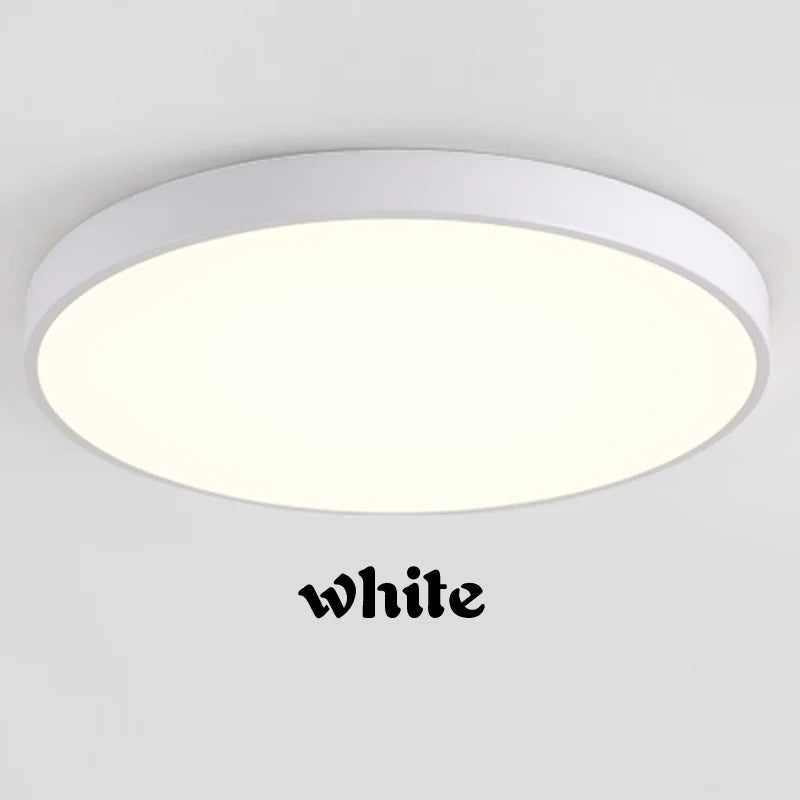Plafoniera moderna a LED Soggiorno Camera da letto Luce Corridoio Balcone Lampada da soffitto a LED Plafoniere da cucina Montaggio superficiale