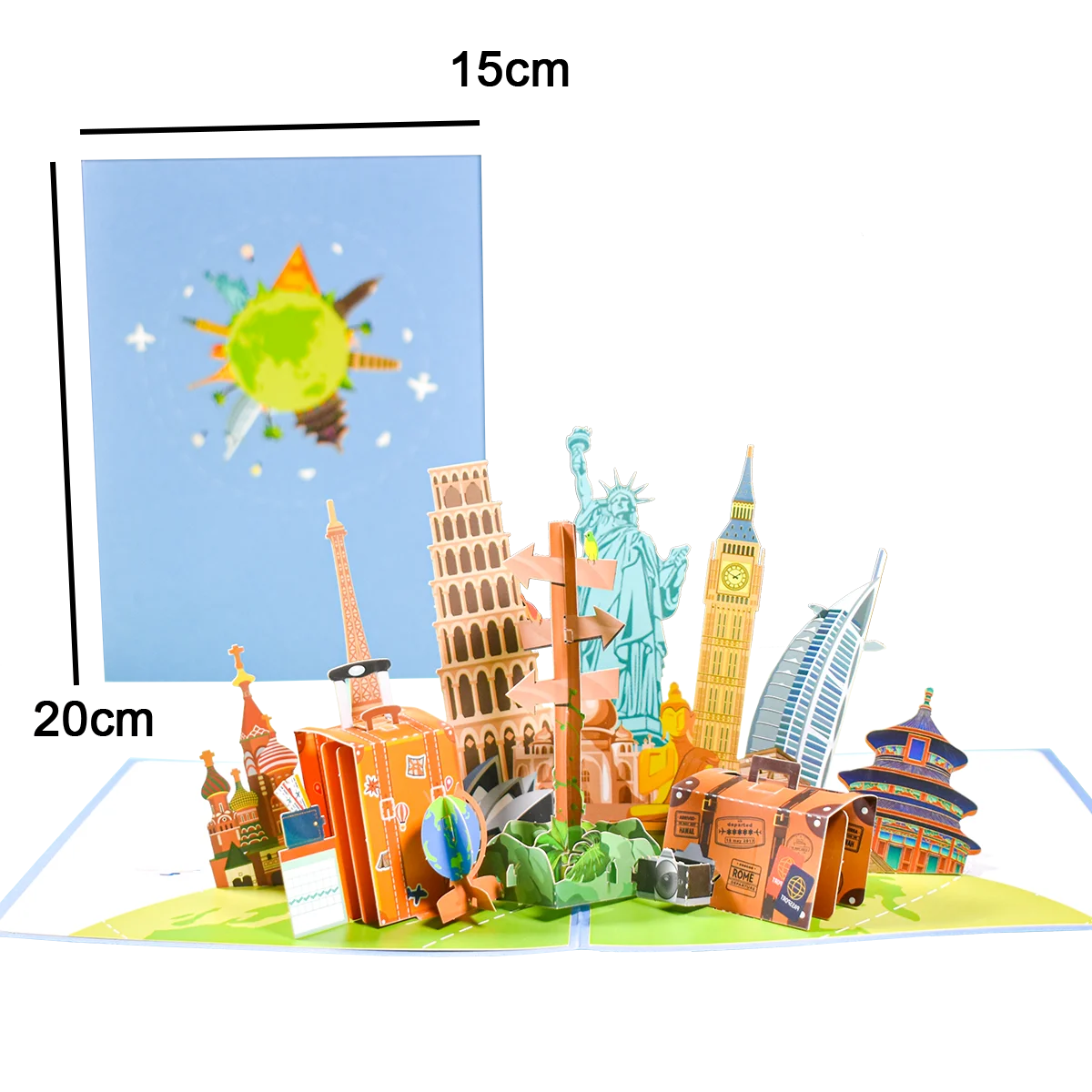 3D Pop Up Card for Birthday Kids Mom Wife Husband Boy