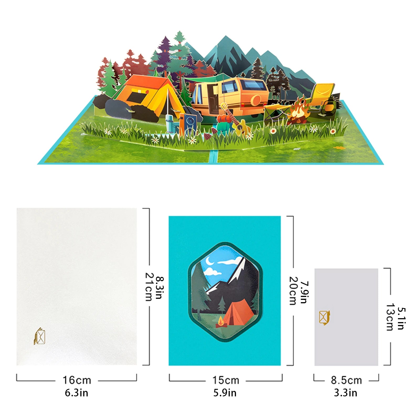 3D Pop Up Card for Birthday Kids Mom Wife Husband Boy