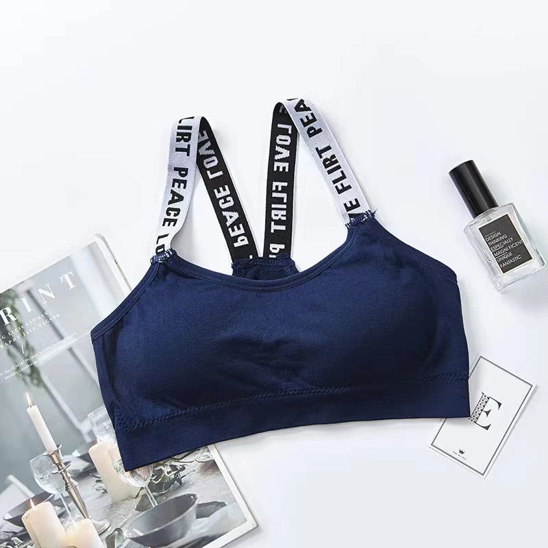 Reggiseno sportivo da donna sexy per palestra Top Fitness Yoga Pad femminile Abbigliamento sportivo Canotte Sport Push Up Reggiseni sportivi Intimo
