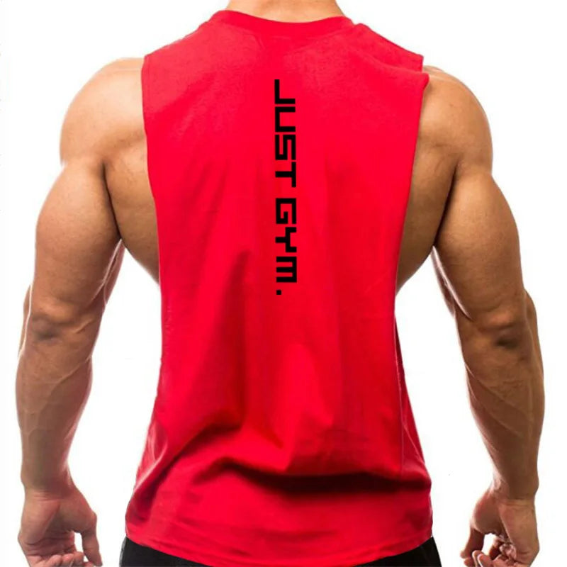 Abbigliamento da palestra Uomo T-shirt con taglio laterale Borsoni cadenti Canotte Allenamento Fitness Gilet senza maniche Canottiera da jogging all'aperto