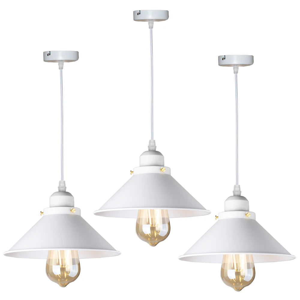 Lampade a sospensione vintage Loft Russia Lampada a sospensione Lampada a sospensione retrò Paralume per cucina Sala da pranzo Camera da letto Illuminazione domestica E27