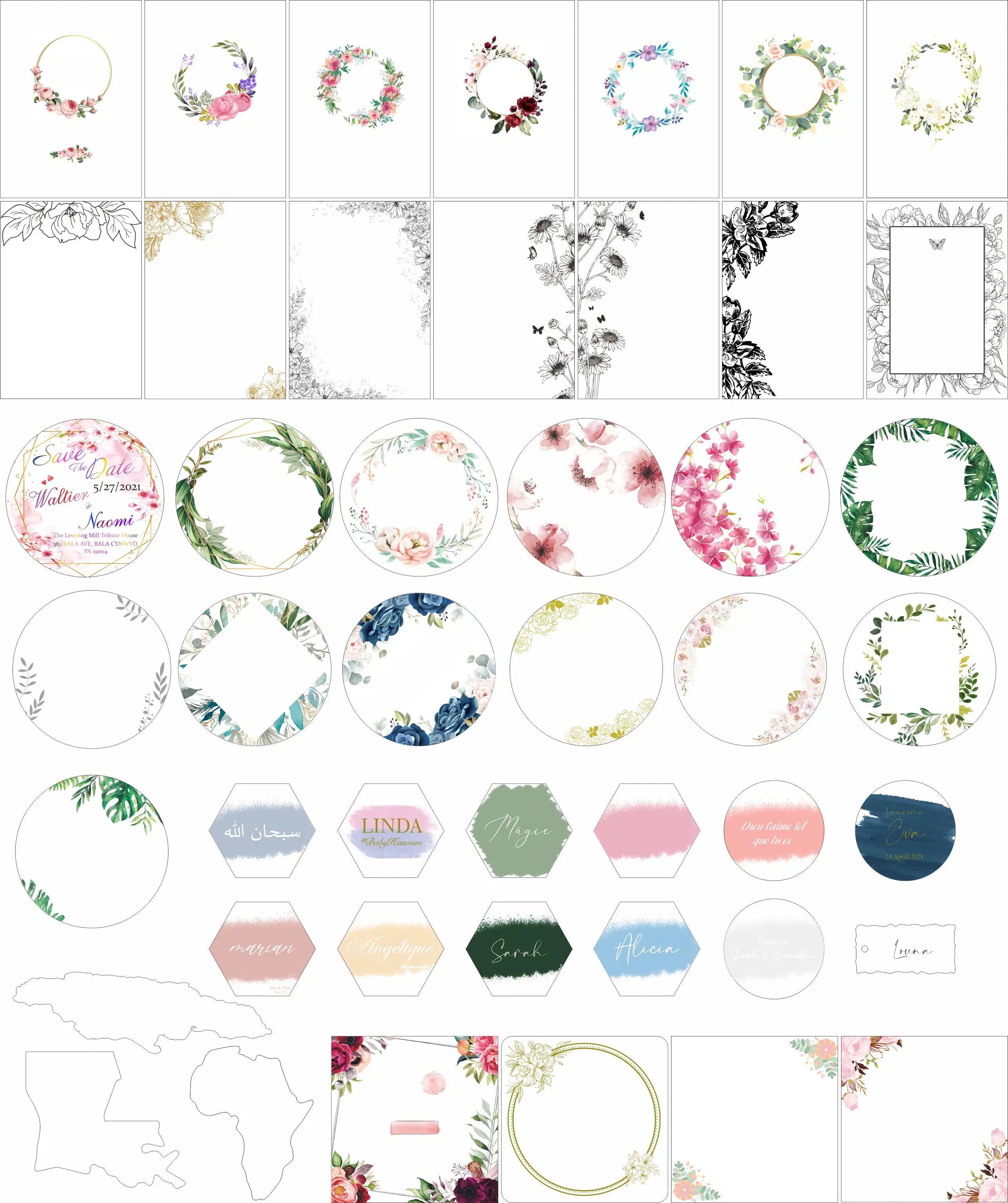 10Pcs Round Transparent A Hymn of Thanksgiving Prayer Card with Keychain Bar Mitzvah Souvenir Small Greeting Cards