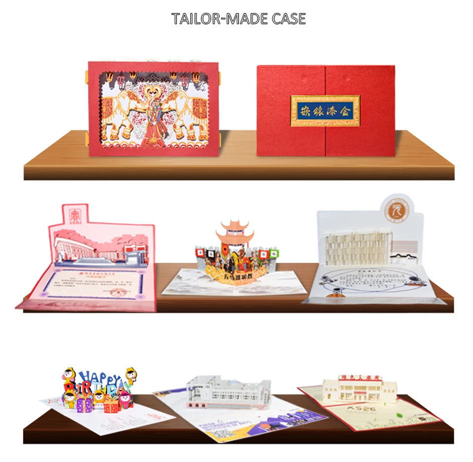 3D Pop Up Card for Birthday Kids Mom Wife Husband Boy