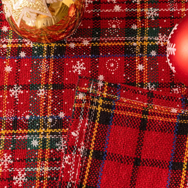 2025 Tovaglia natalizia adatta per feste, banchetti, ristoranti, decorazioni per la cucina