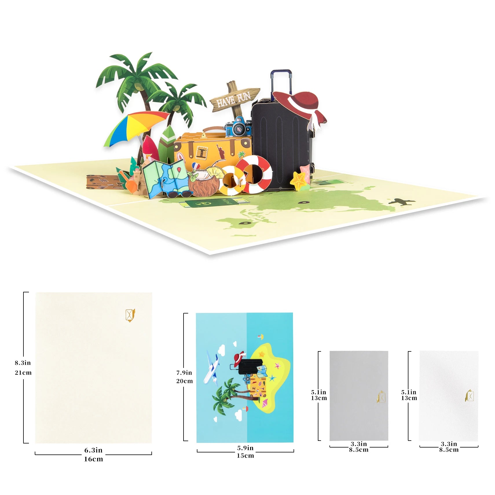 3D Pop Up Card for Birthday Kids Mom Wife Husband Boy