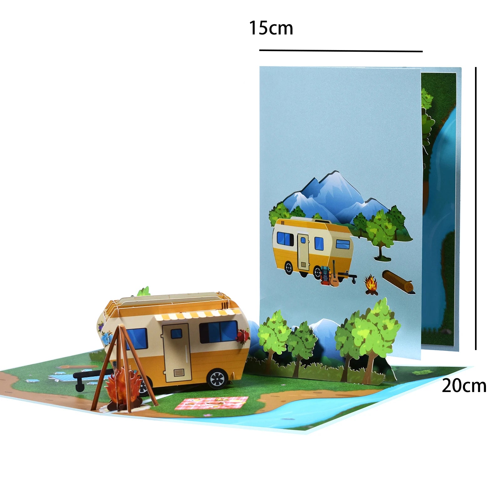 3D Pop Up Card for Birthday Kids Mom Wife Husband Boy