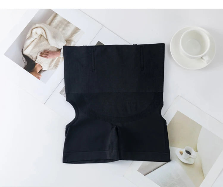 Women High Waist Shaping Control Panty Butt Lifter Shapewear Sexy Show Buttocks Slim Shorts Sexy Underwear Slimming Body Shaper