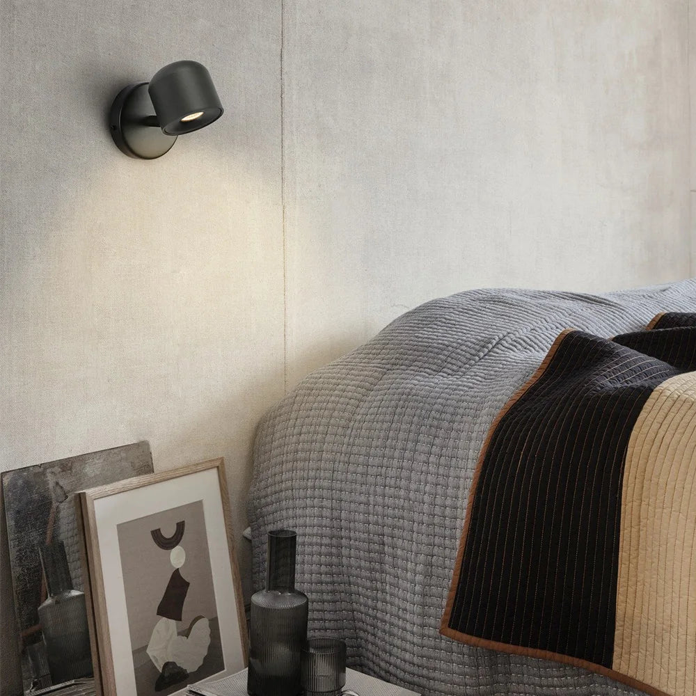 Lampada da parete Aisilan a LED Faretto dimmerabile Lampada da parete regolabile per lettura sul comodino Immagine dello specchio del corridoio