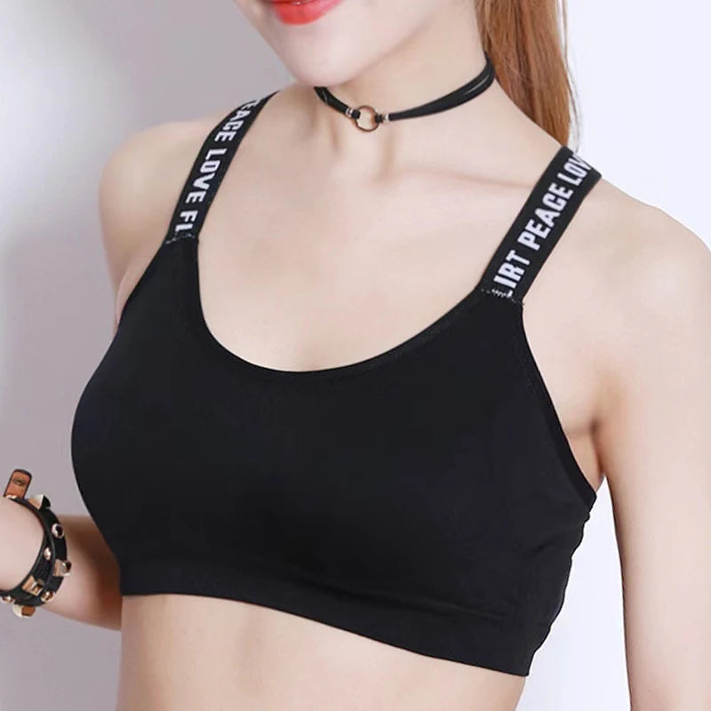 Reggiseno sportivo da donna sexy per palestra Top Fitness Yoga Pad femminile Abbigliamento sportivo Canotte Sport Push Up Reggiseni sportivi Intimo